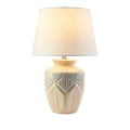 **Lampka stołowa ceramiczna z abażurem – Elegancki design i funkcjonalność**