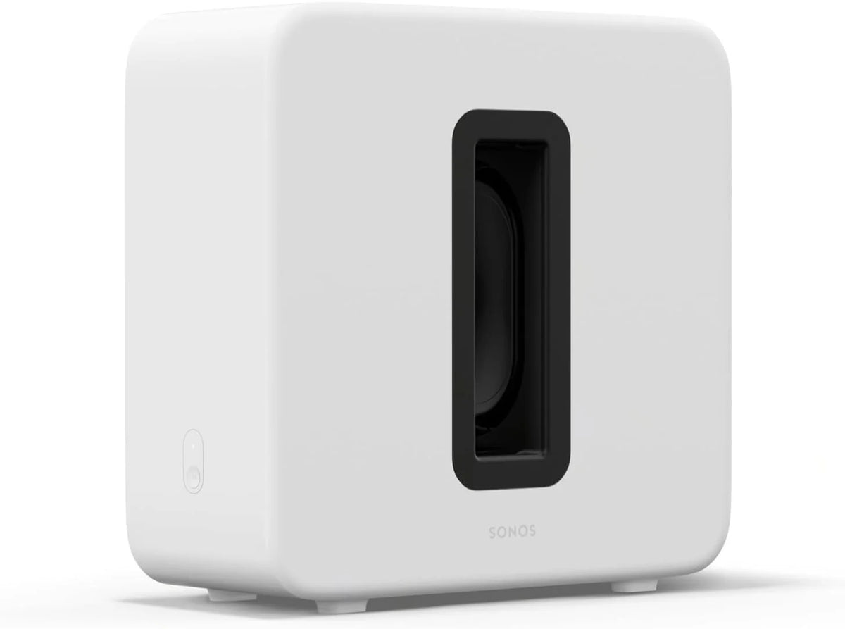 Sonos Sub 4 — Bezprzewodowy Subwoofer — Czarny(Sonos Sub 4 White)
