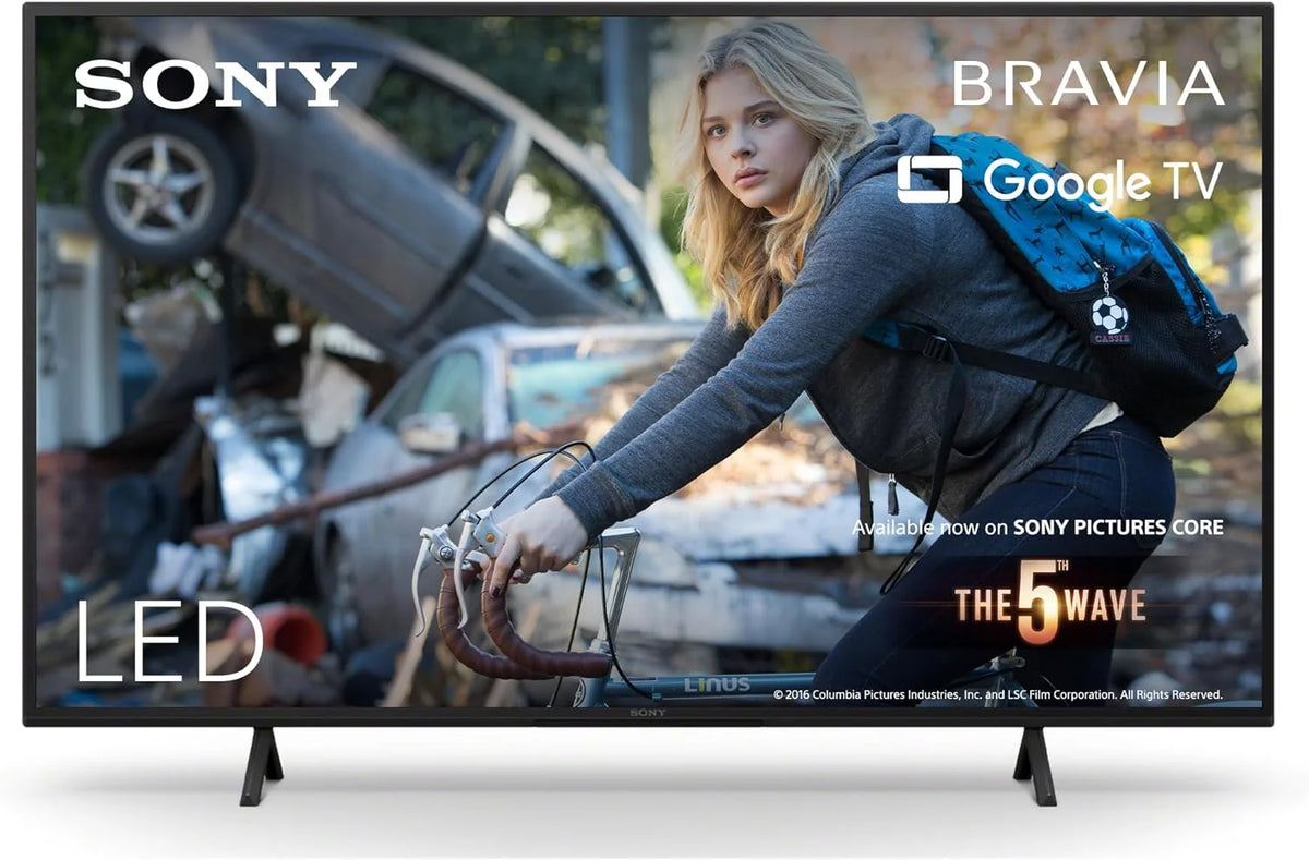 Sony Bravia Kd-50X75Wl, Led, 4K Hdr, Google Tv, Eco Pack, Bravia Core, Narrow Bezel Design, Model 2023(50"/X75)